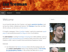 Tablet Screenshot of ian.tresman.co.uk